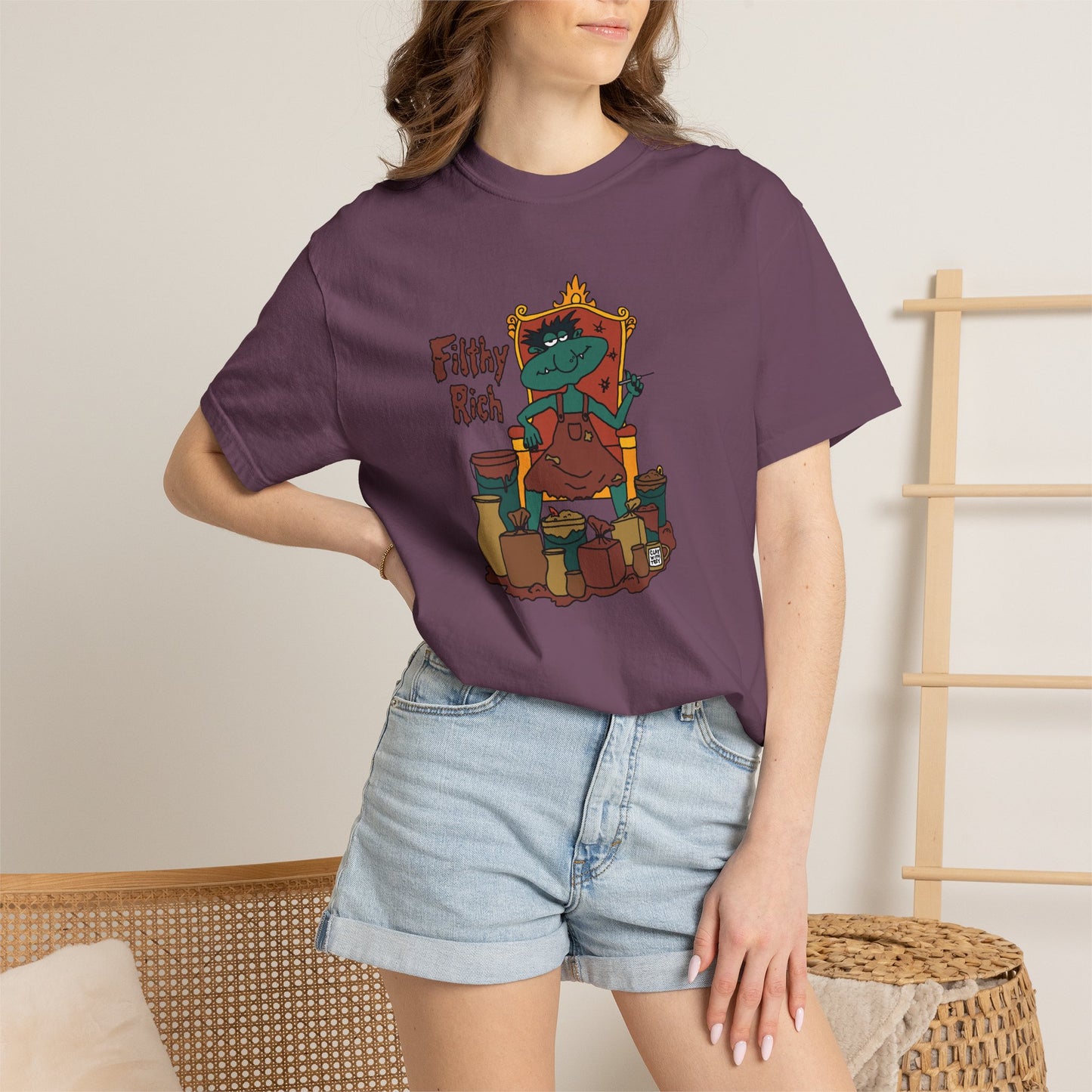 Filthy Rich Pottery Troll T-Shirt V2