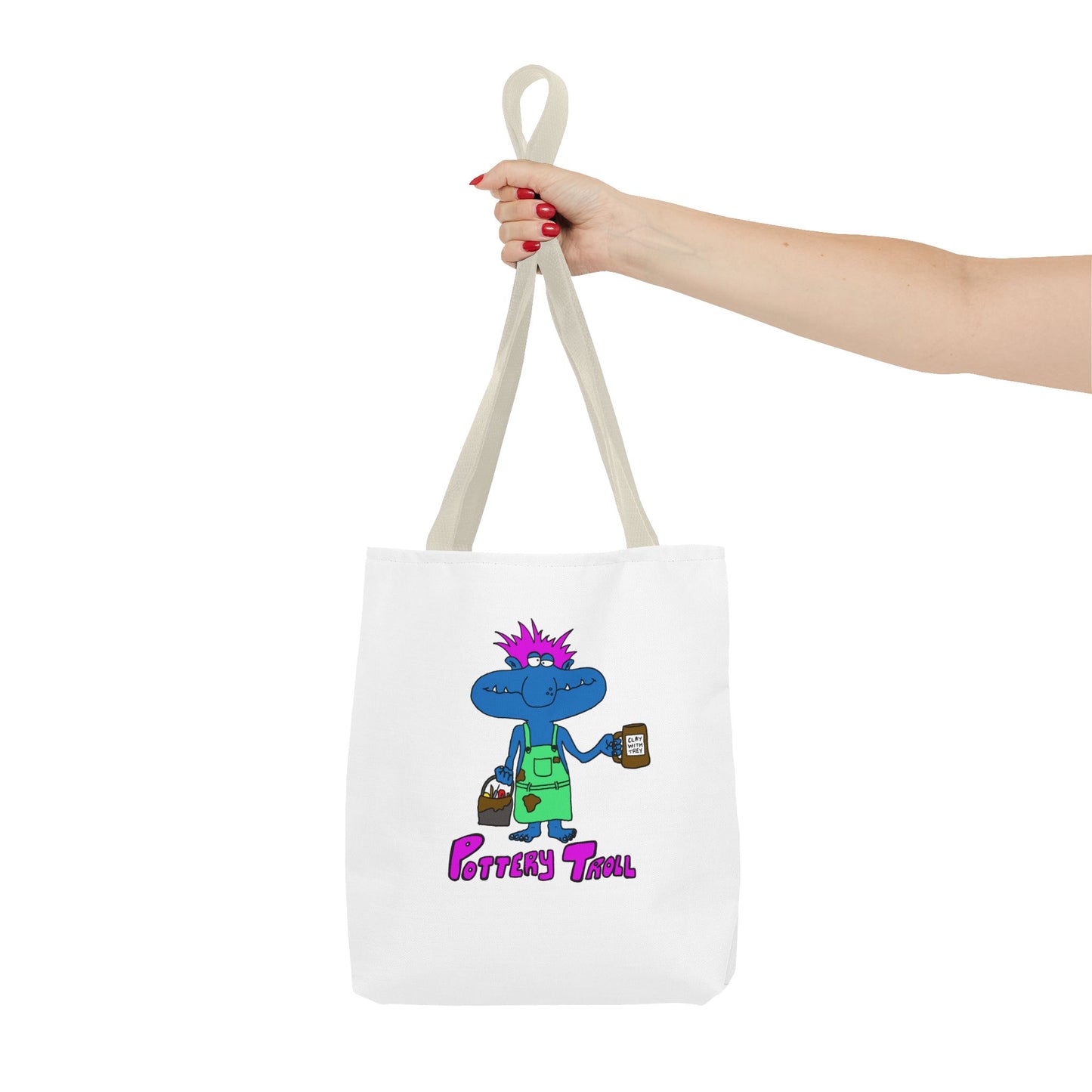 Pottery Troll Tote Bag