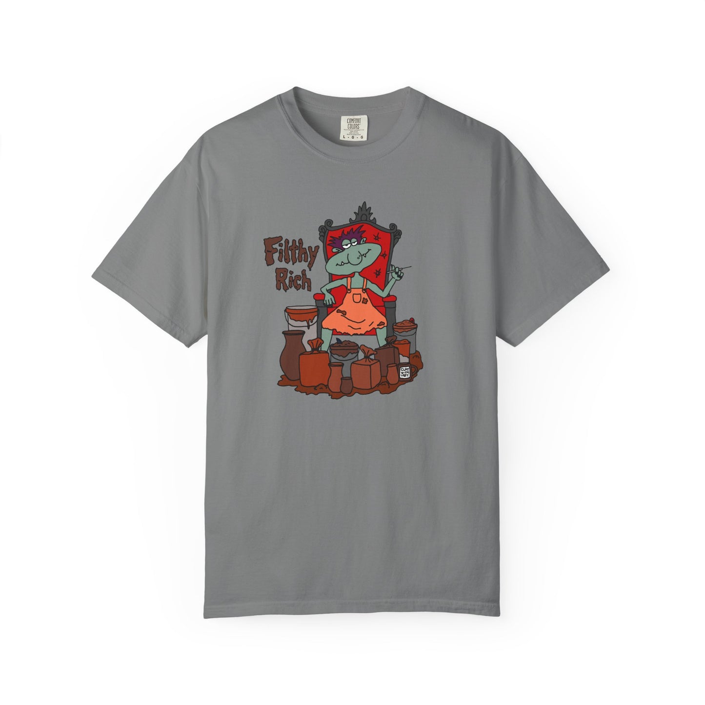 Filthy Rich Pottery Troll T-Shirt V1