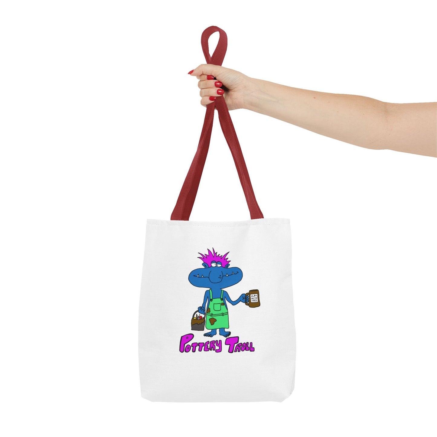 Pottery Troll Tote Bag