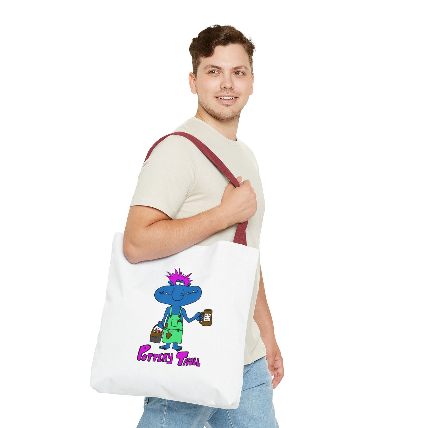 Pottery Troll Tote Bag