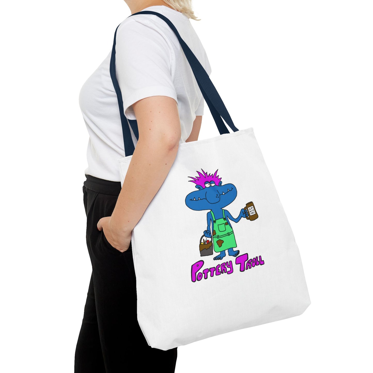 Pottery Troll Tote Bag