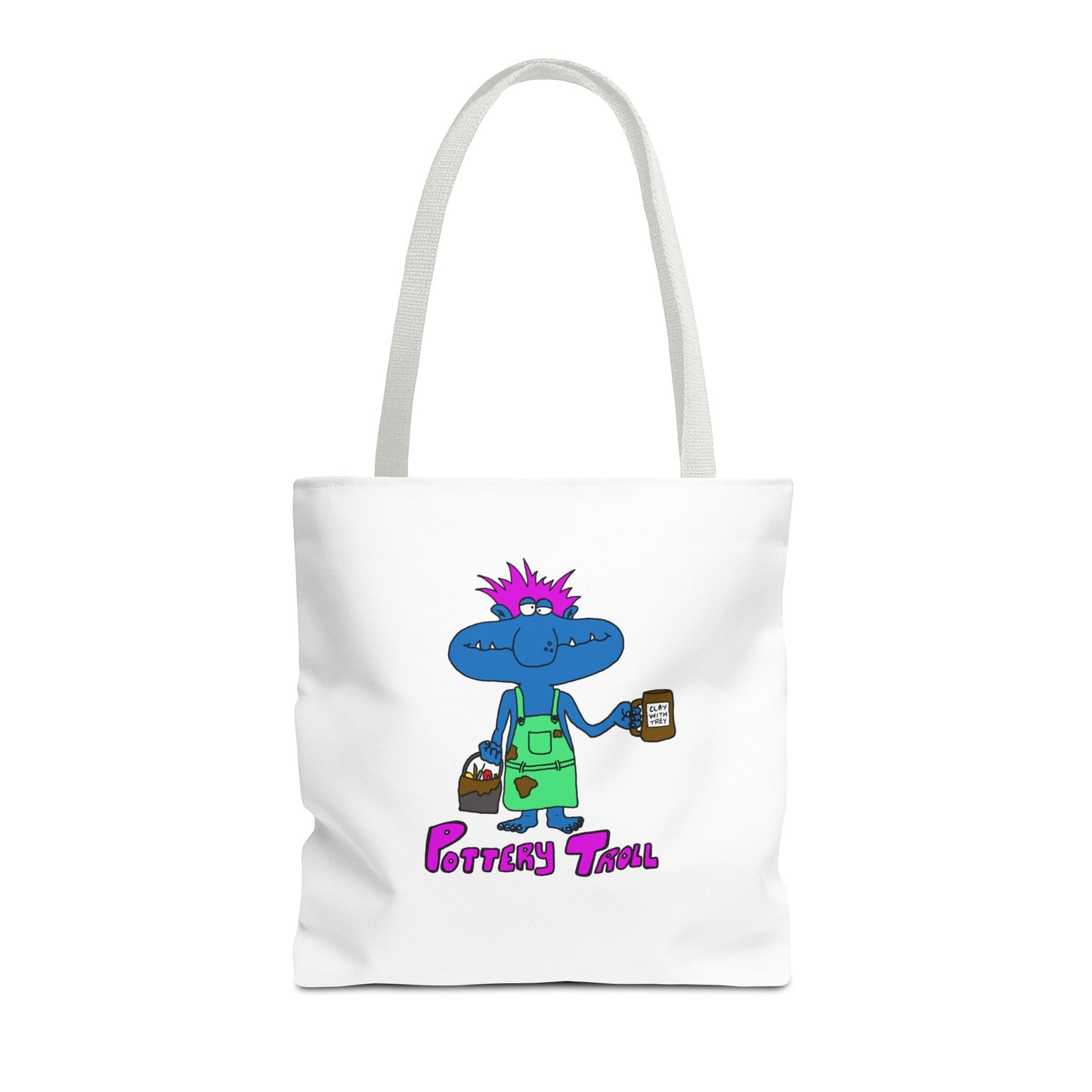 Pottery Troll Tote Bag
