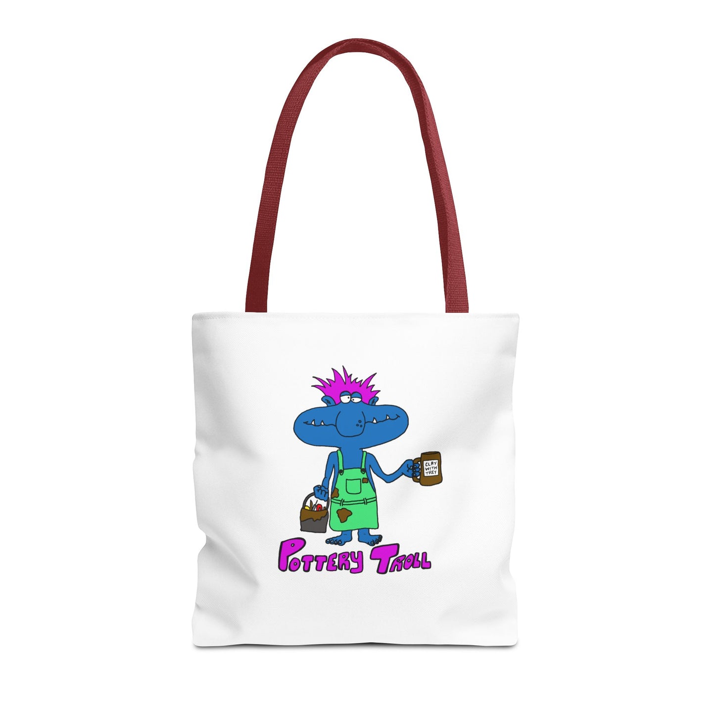 Pottery Troll Tote Bag