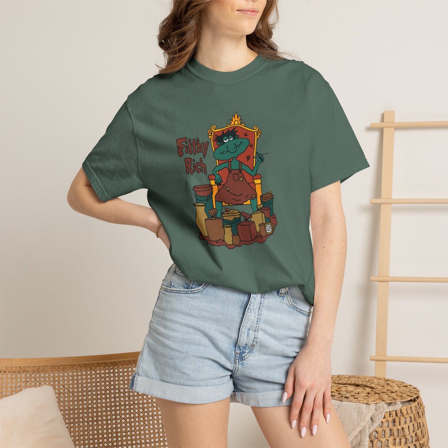 Filthy Rich Pottery Troll T-Shirt V2