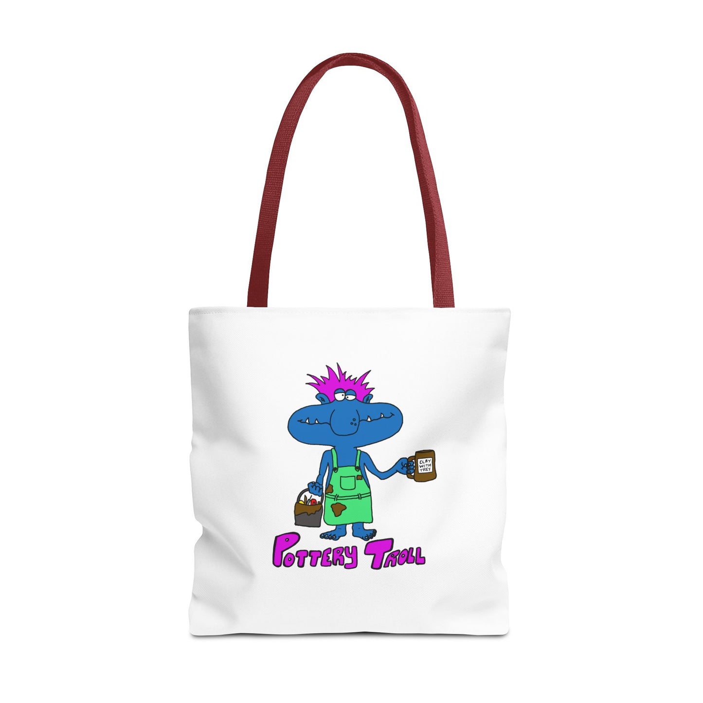 Pottery Troll Tote Bag