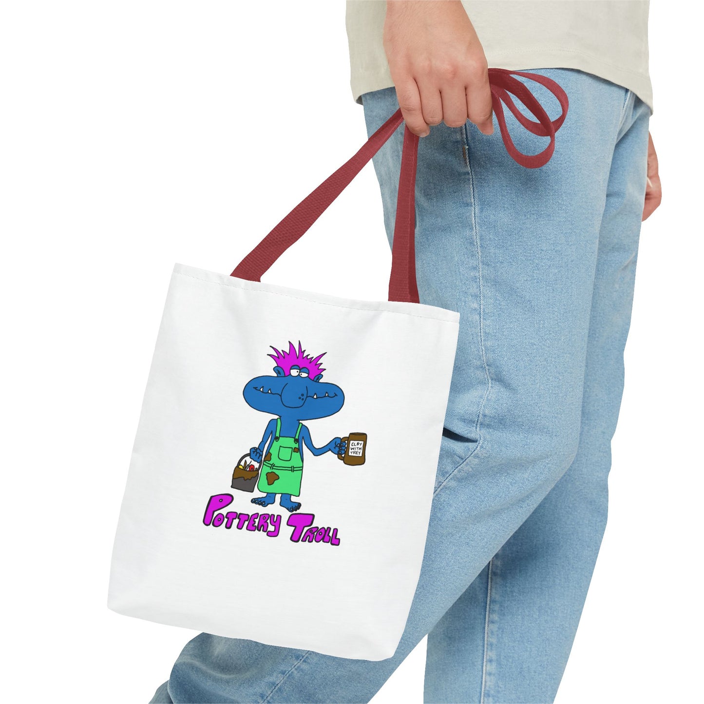 Pottery Troll Tote Bag