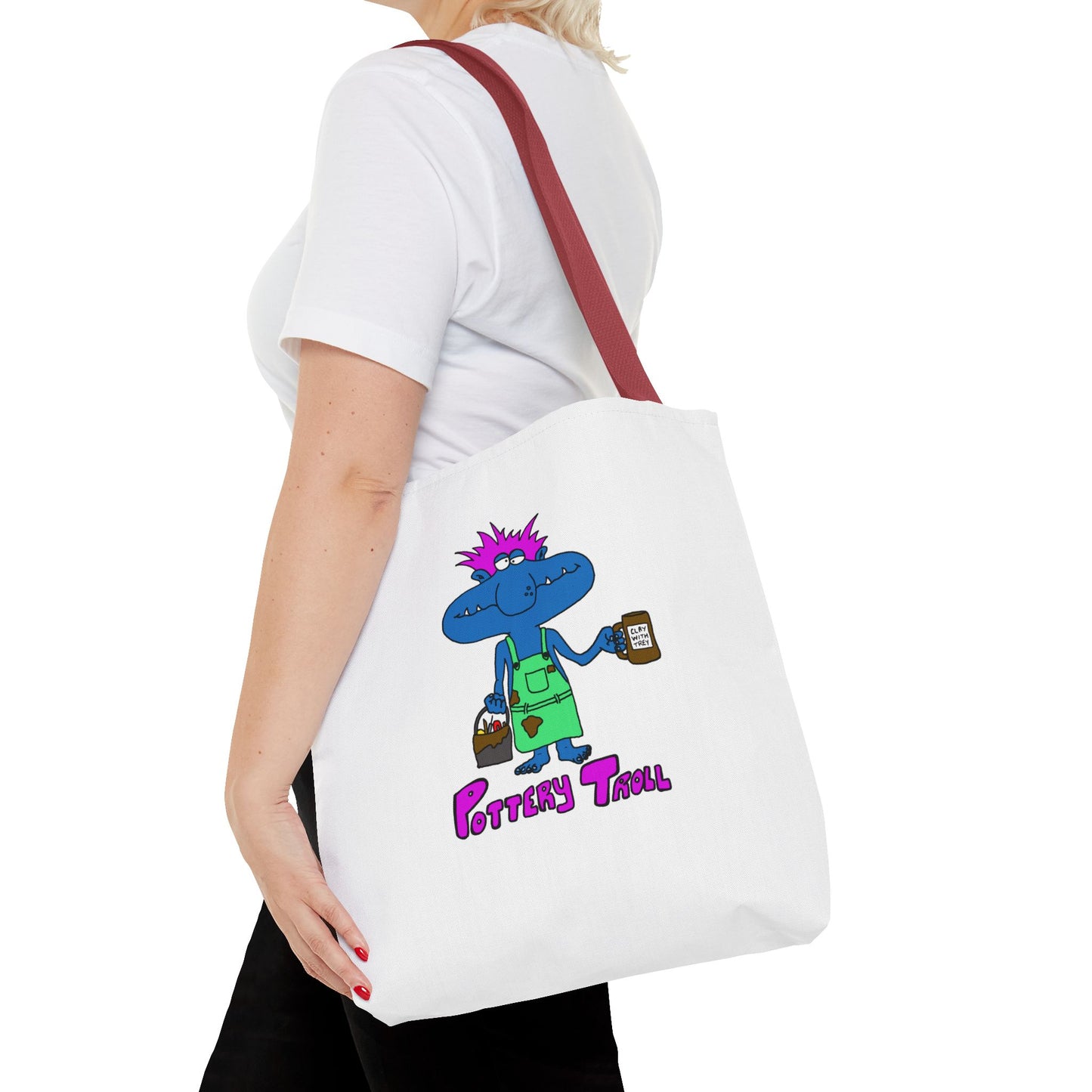 Pottery Troll Tote Bag