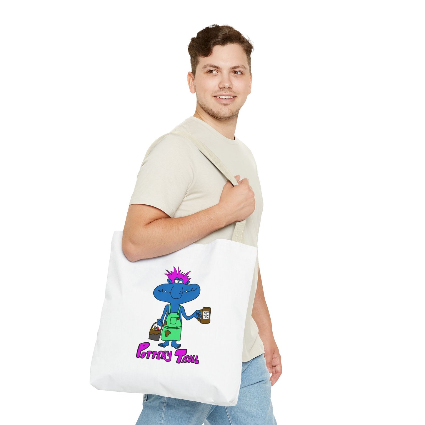 Pottery Troll Tote Bag