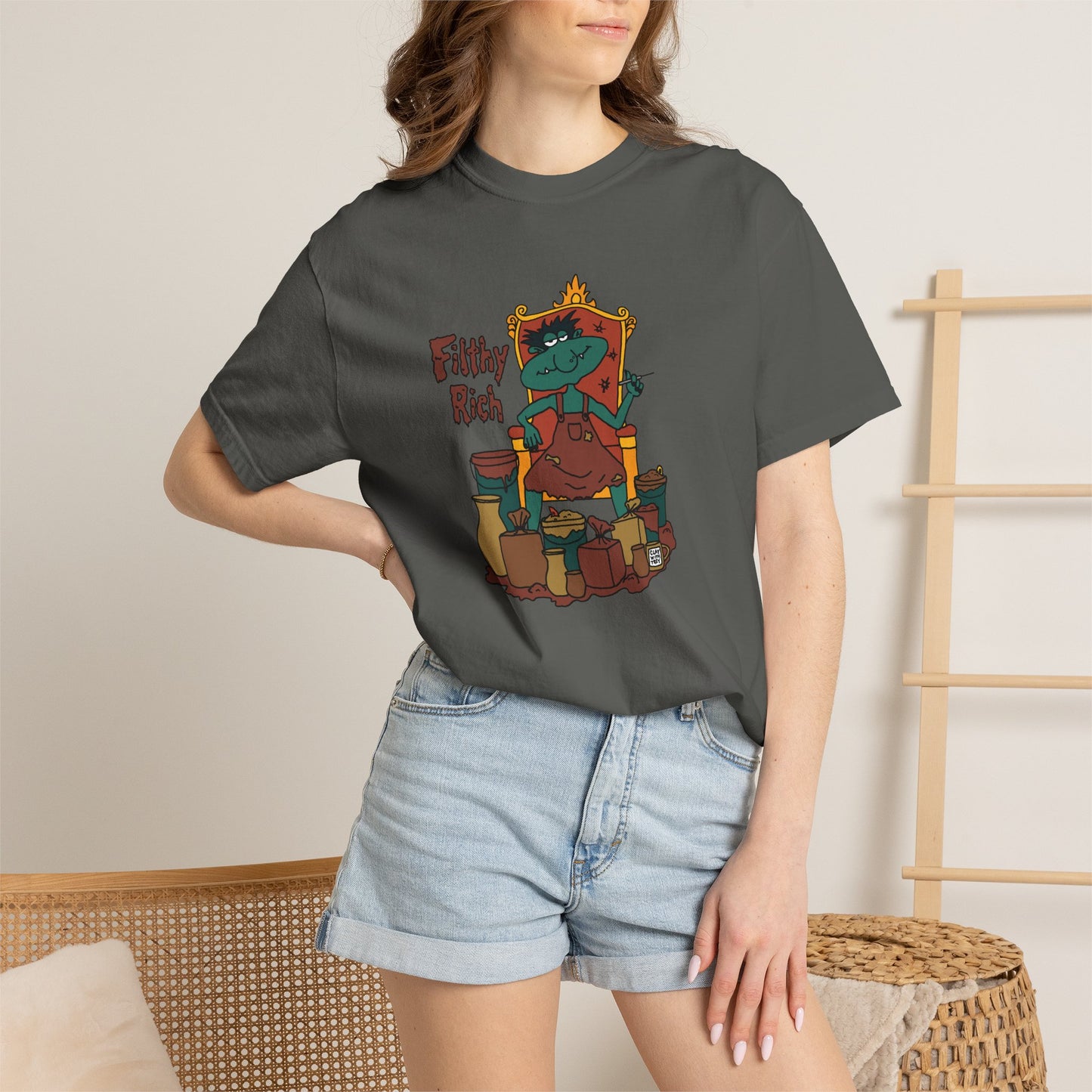 Filthy Rich Pottery Troll T-Shirt V2