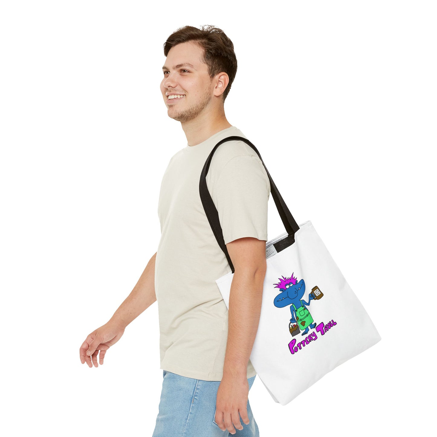 Pottery Troll Tote Bag