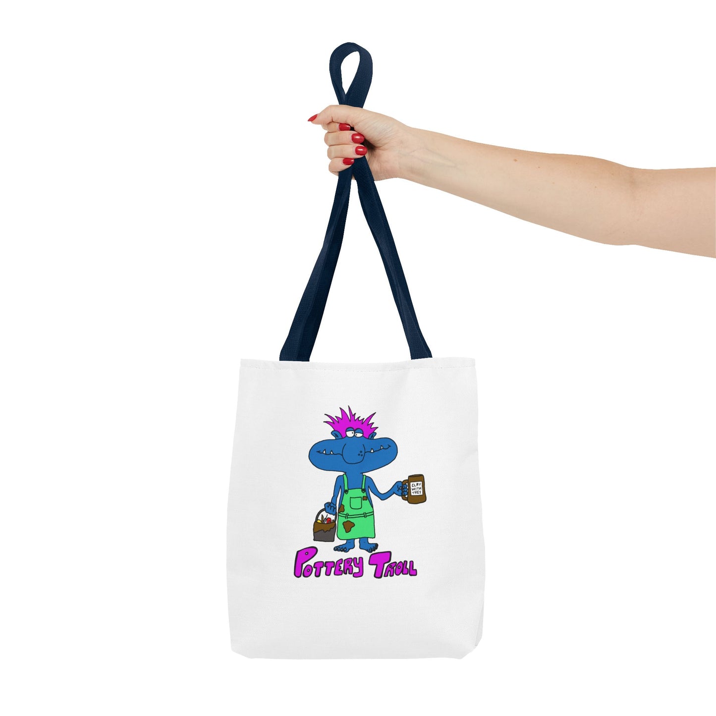 Pottery Troll Tote Bag