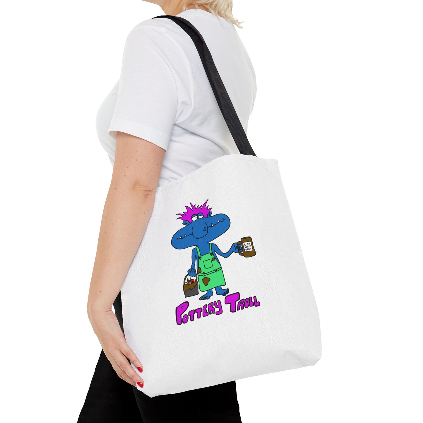 Pottery Troll Tote Bag
