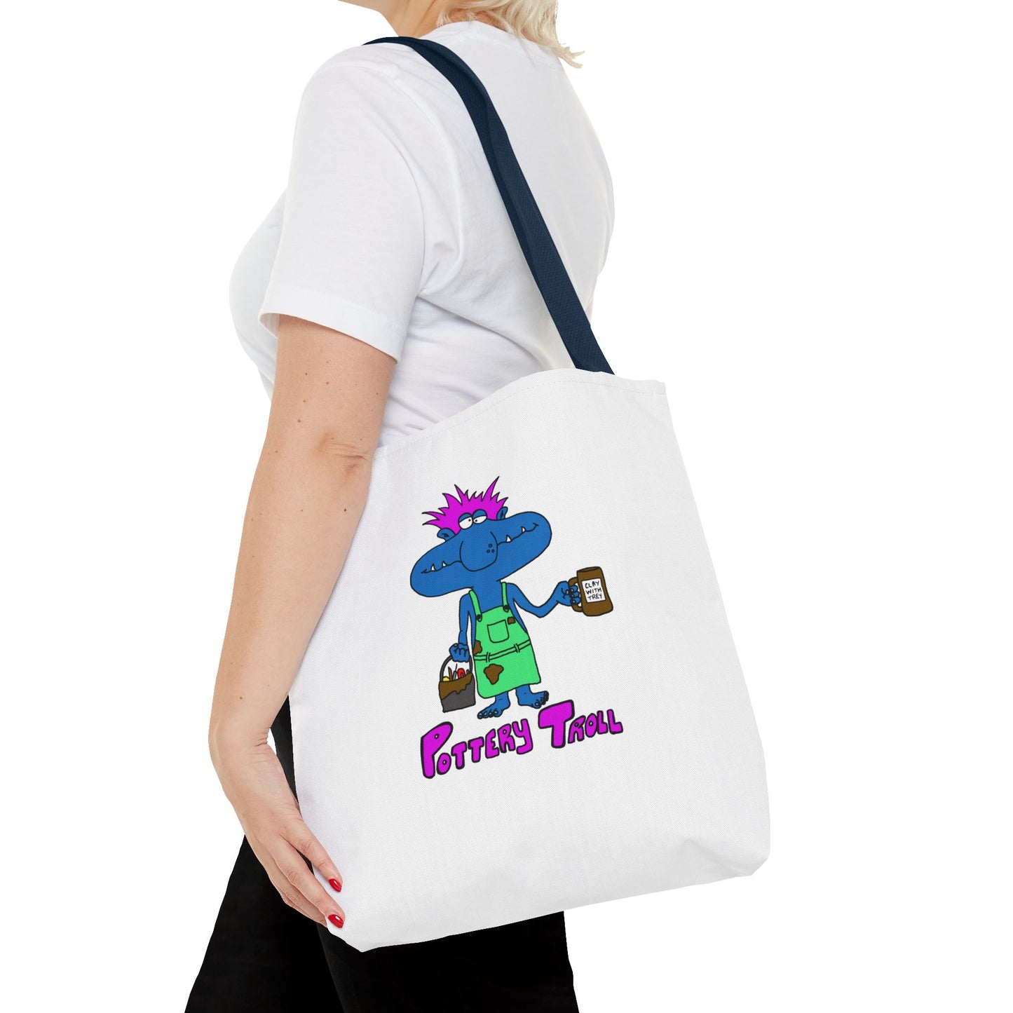 Pottery Troll Tote Bag