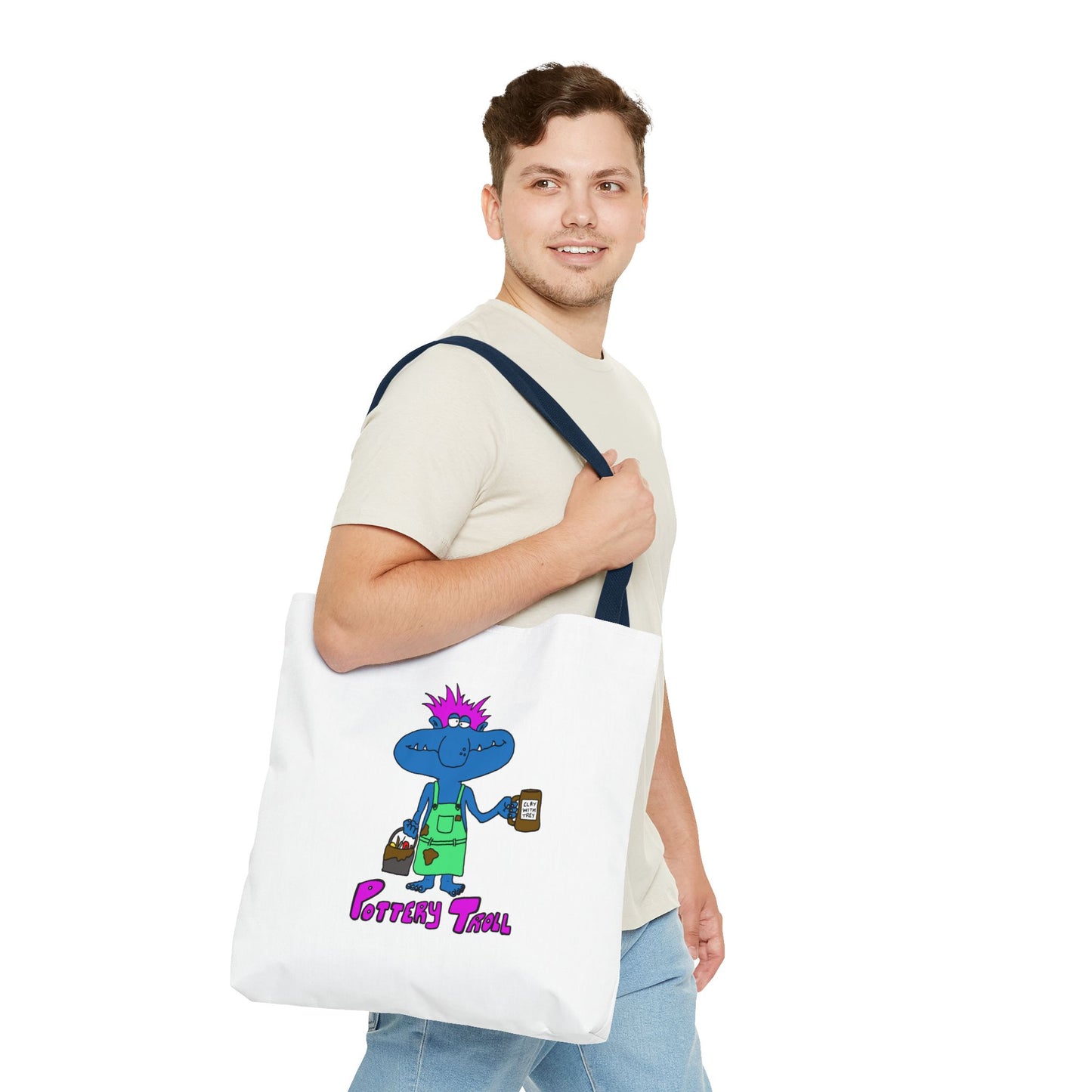 Pottery Troll Tote Bag