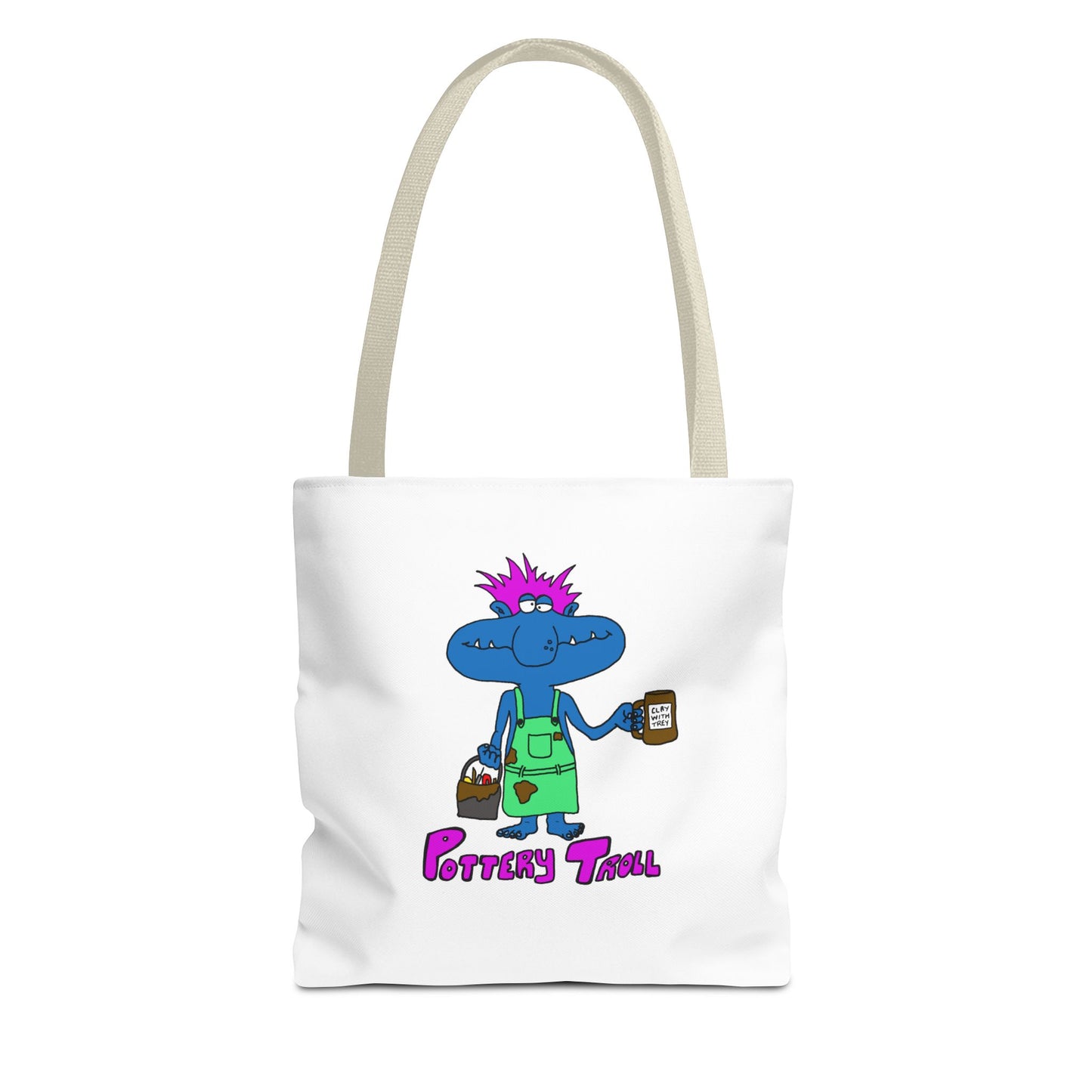 Pottery Troll Tote Bag