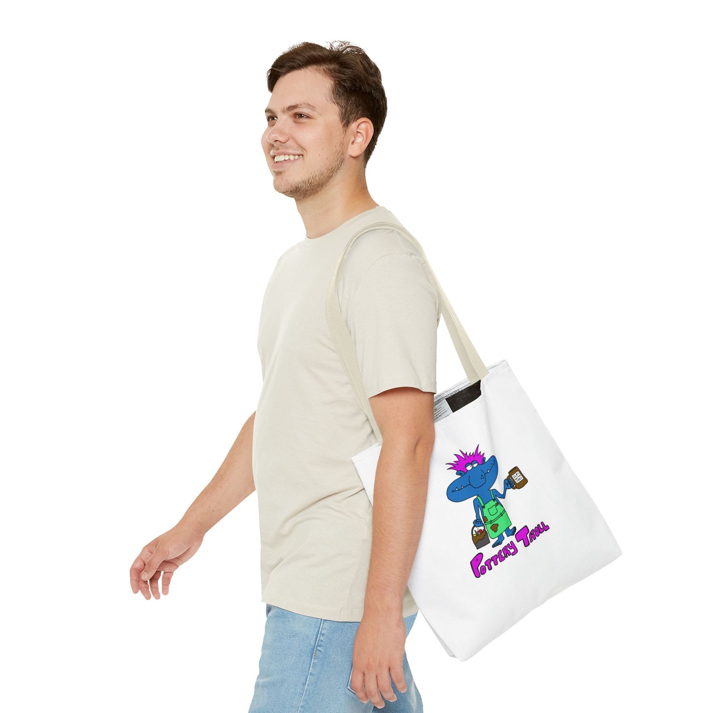 Pottery Troll Tote Bag