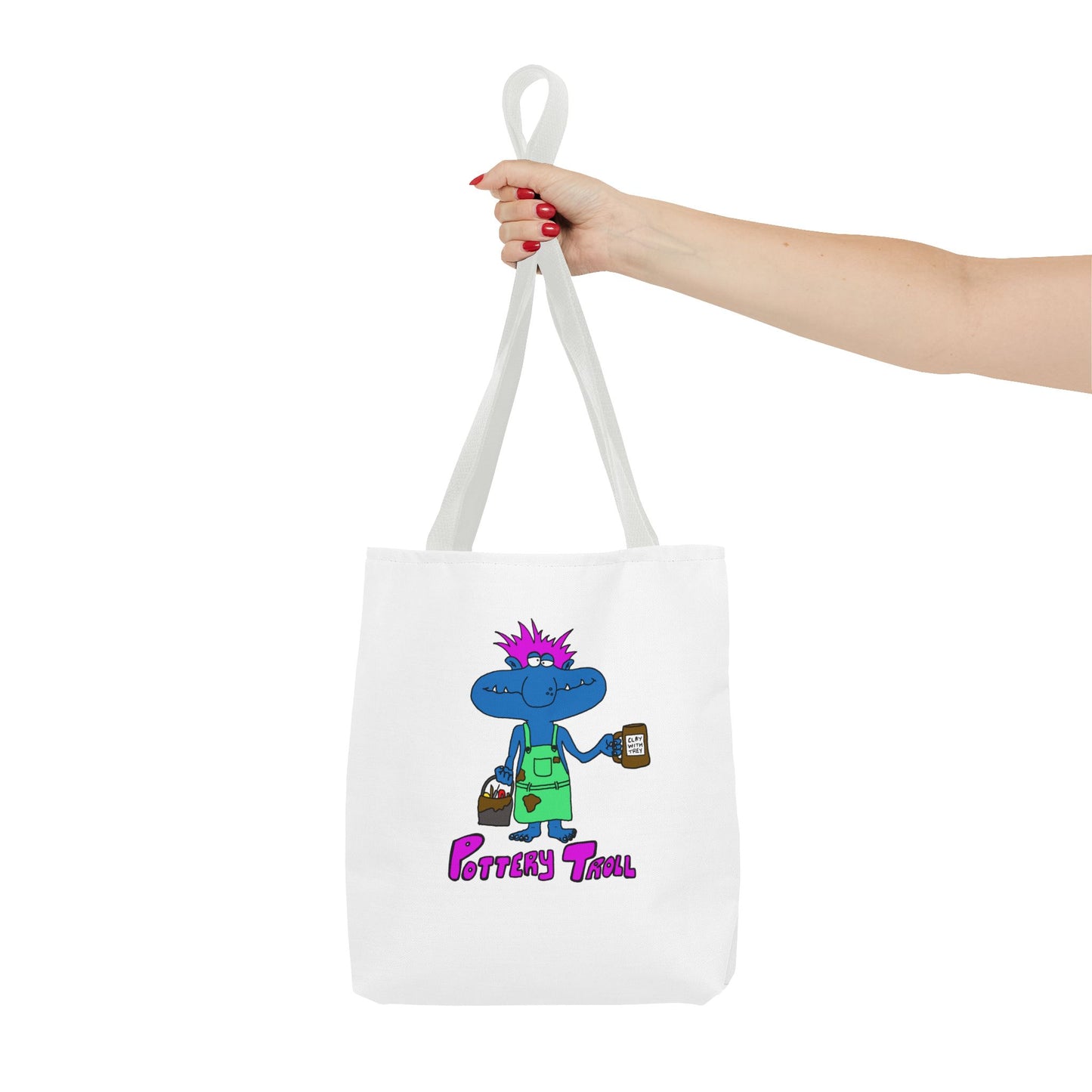 Pottery Troll Tote Bag