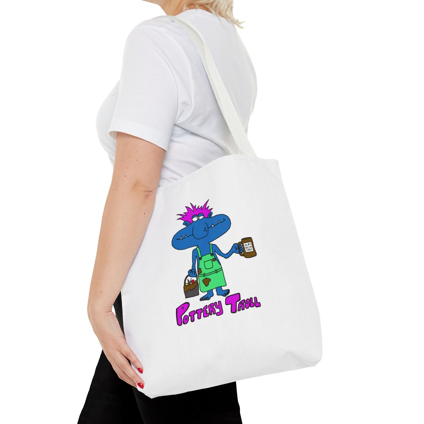 Pottery Troll Tote Bag