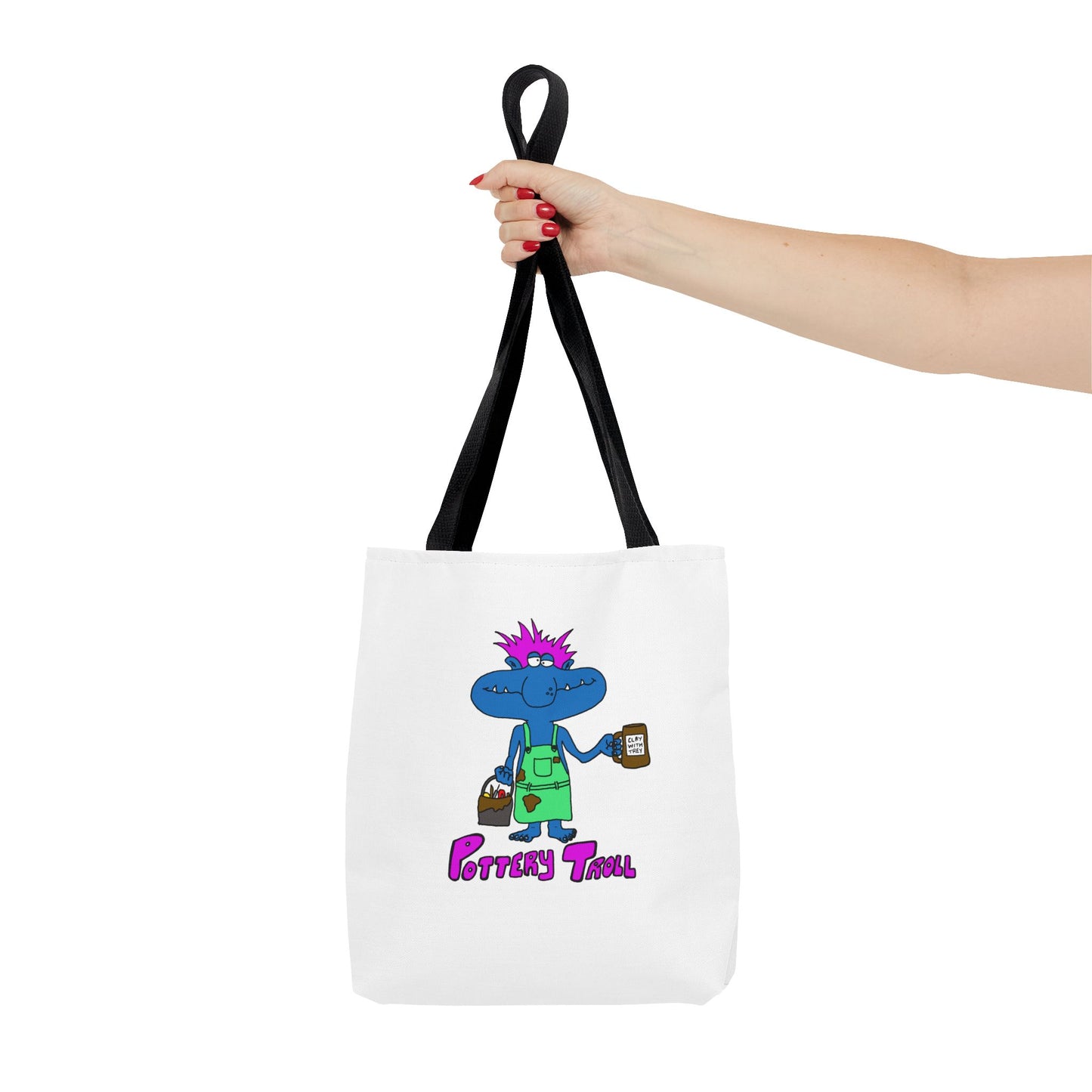 Pottery Troll Tote Bag