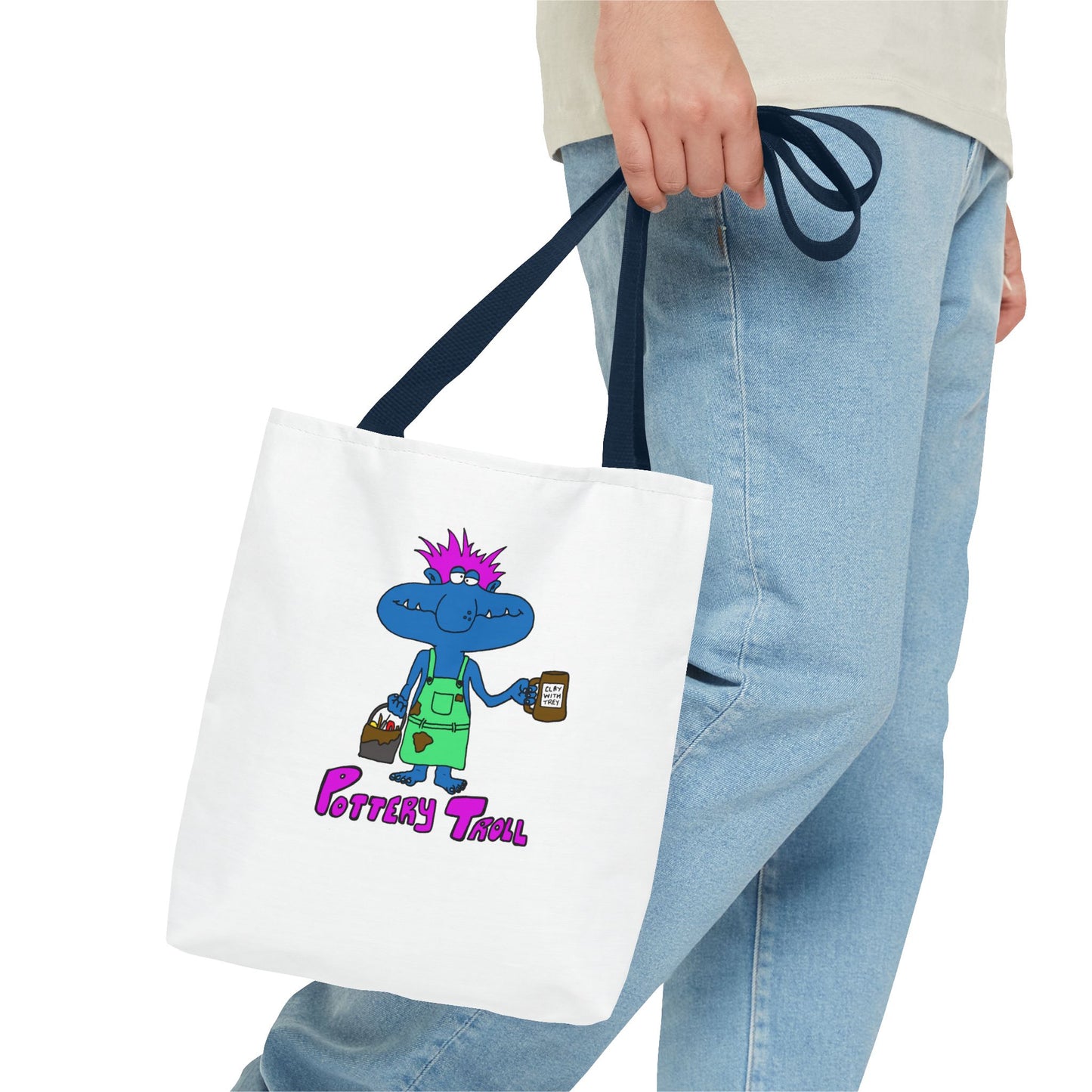Pottery Troll Tote Bag