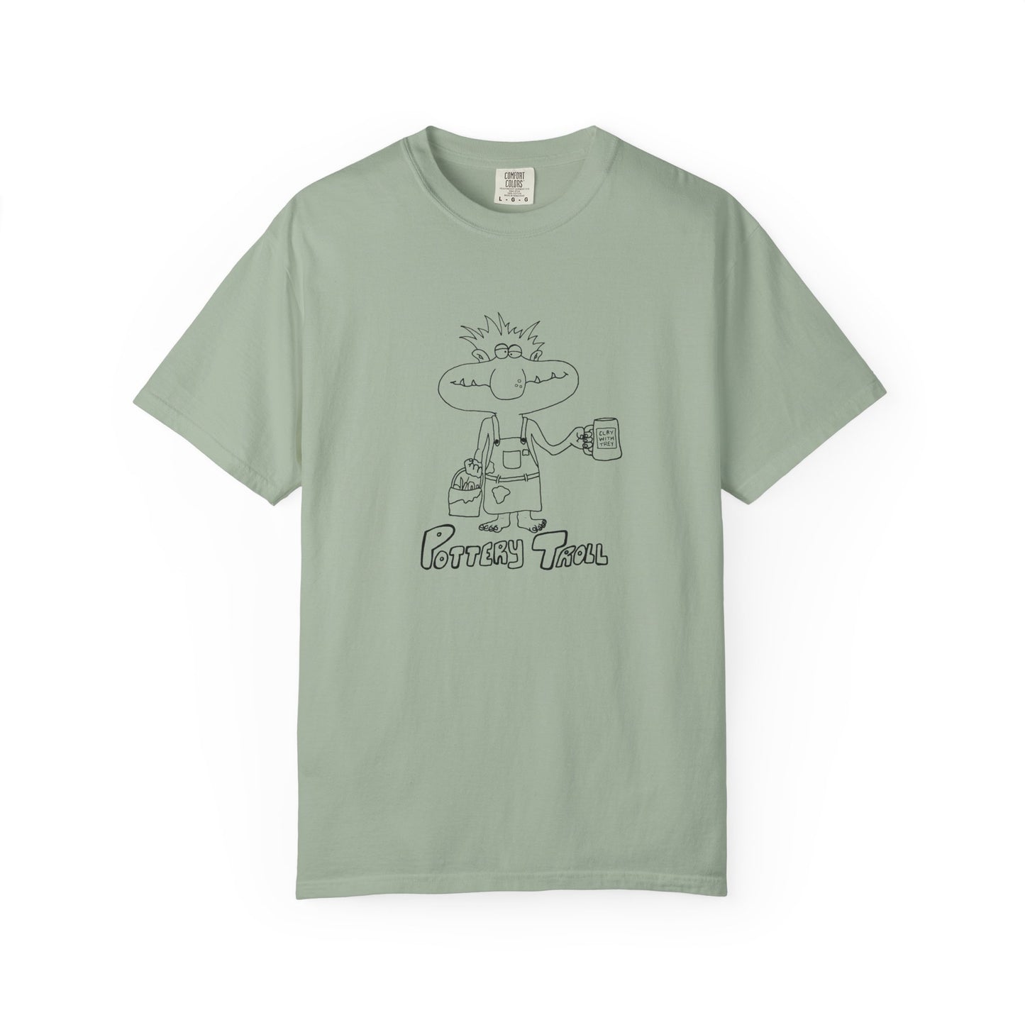 Pottery Troll Outline