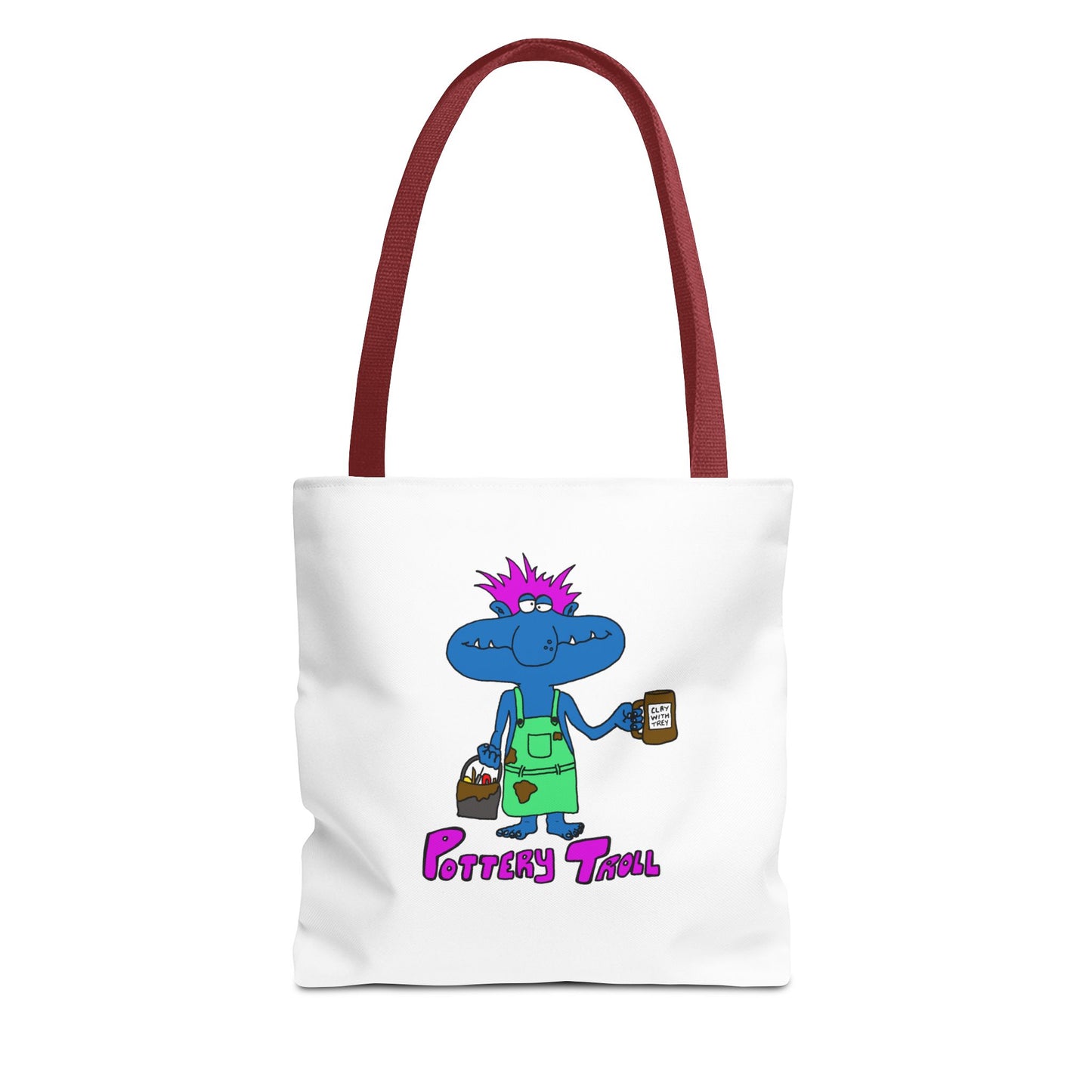 Pottery Troll Tote Bag