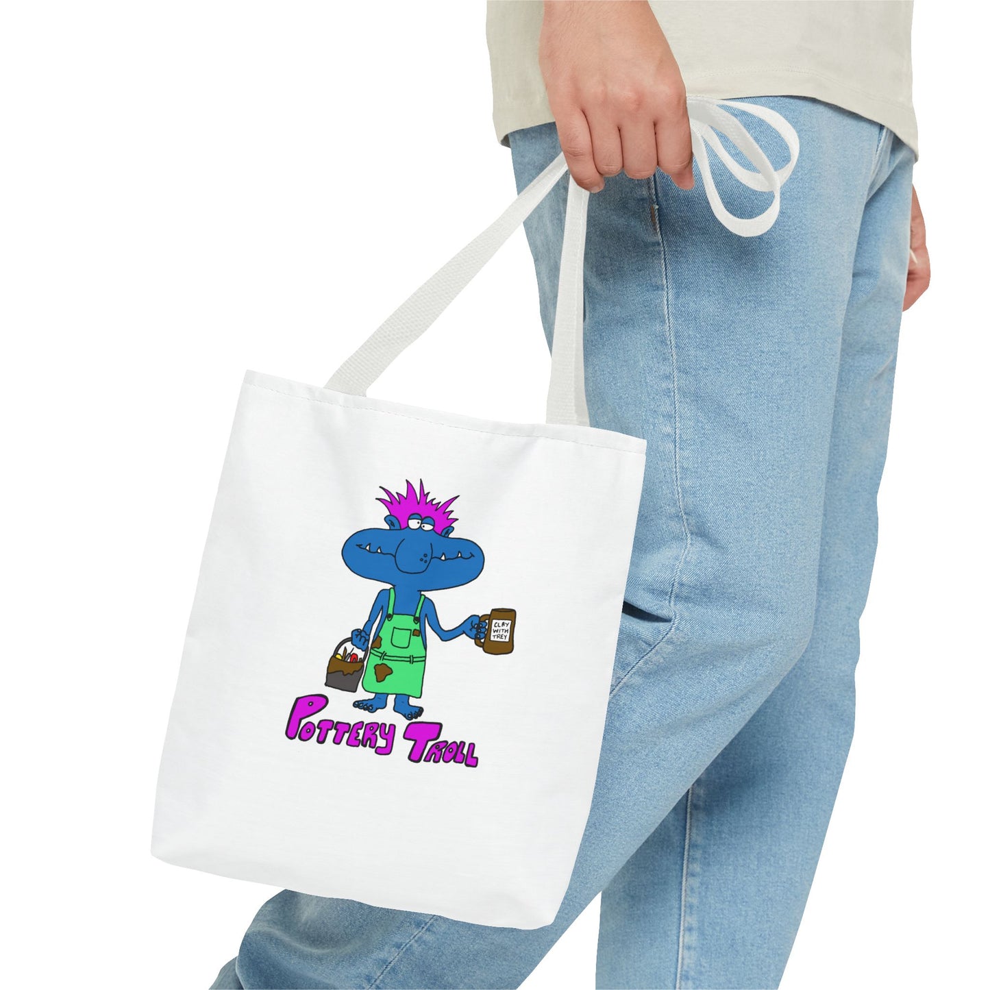 Pottery Troll Tote Bag