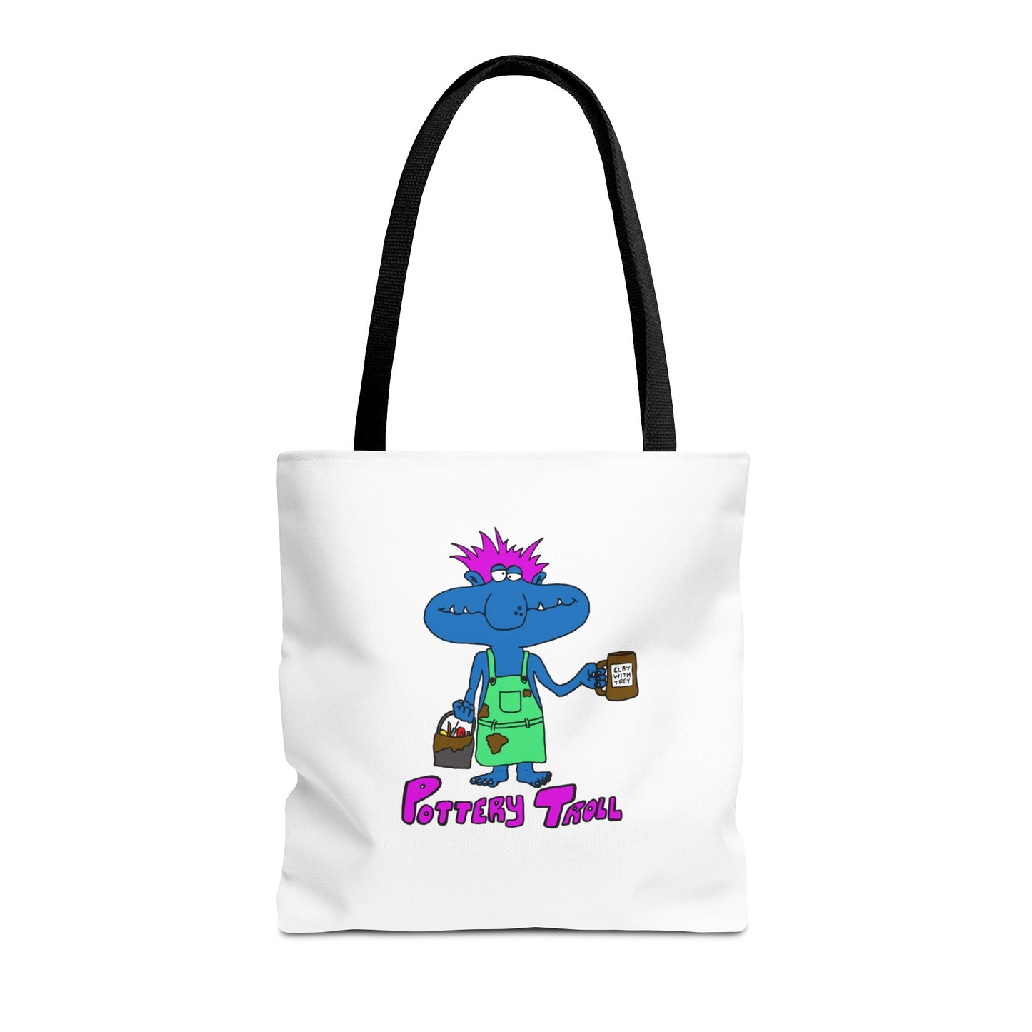 Pottery Troll Tote Bag