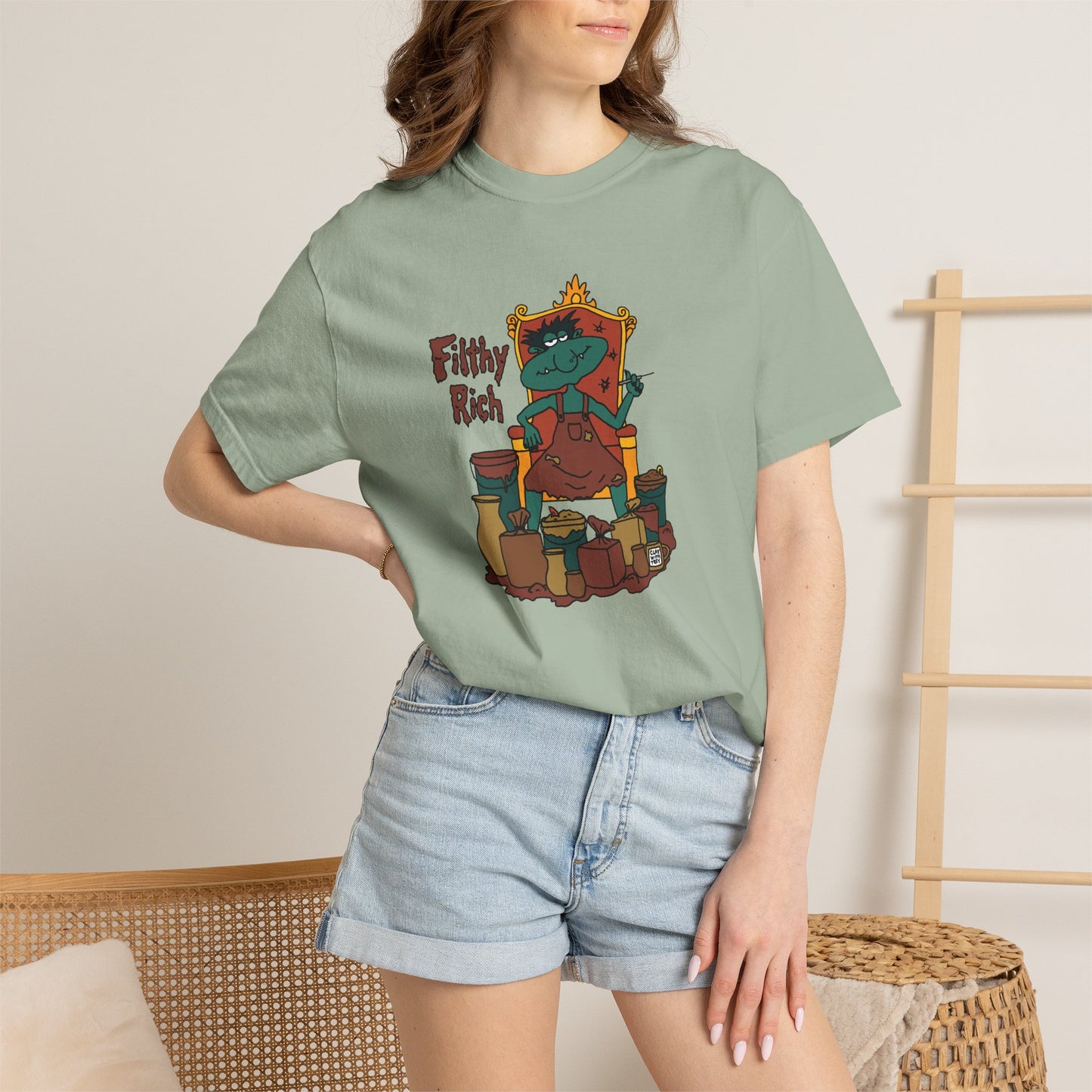 Filthy Rich Pottery Troll T-Shirt V2