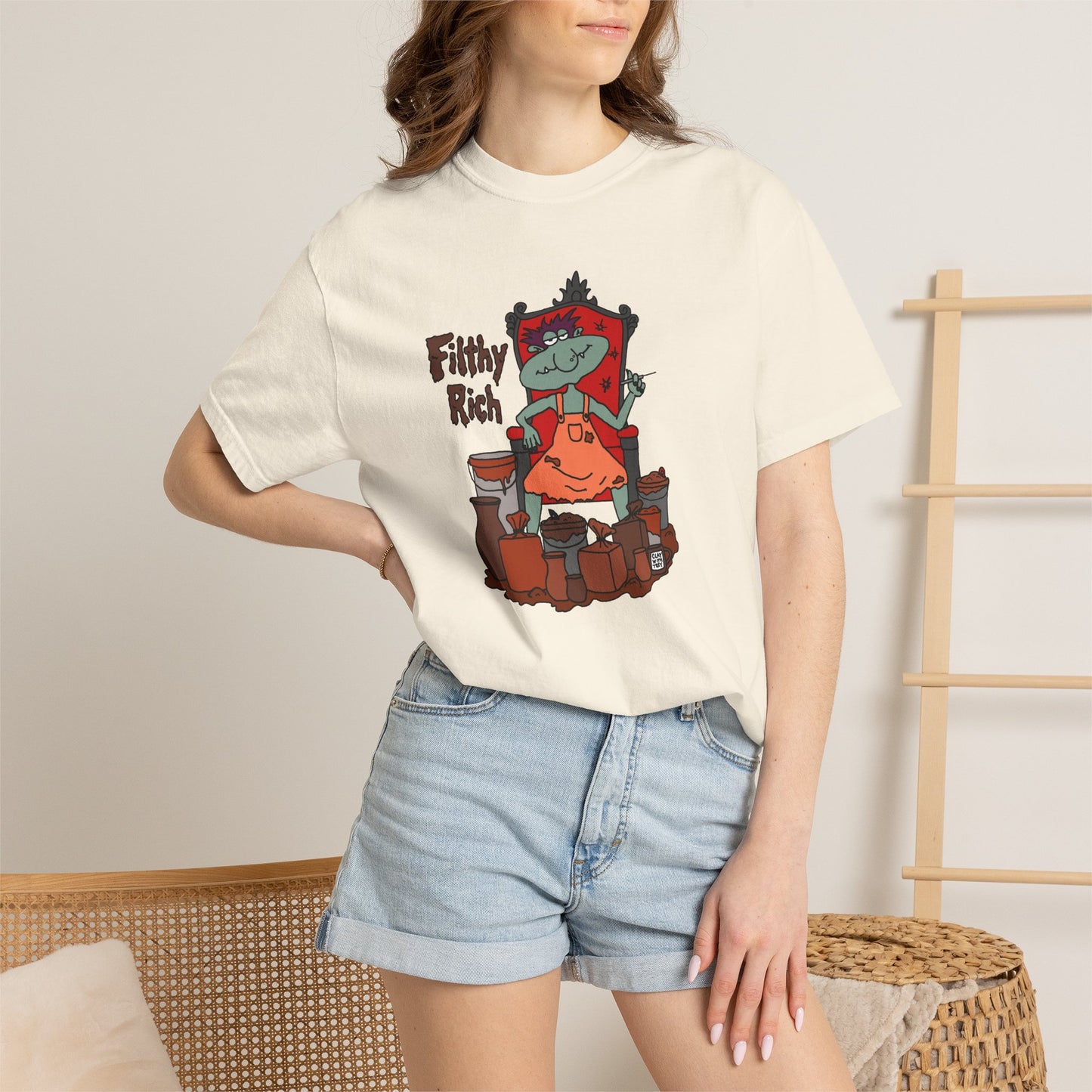 Filthy Rich Pottery Troll T-Shirt V1