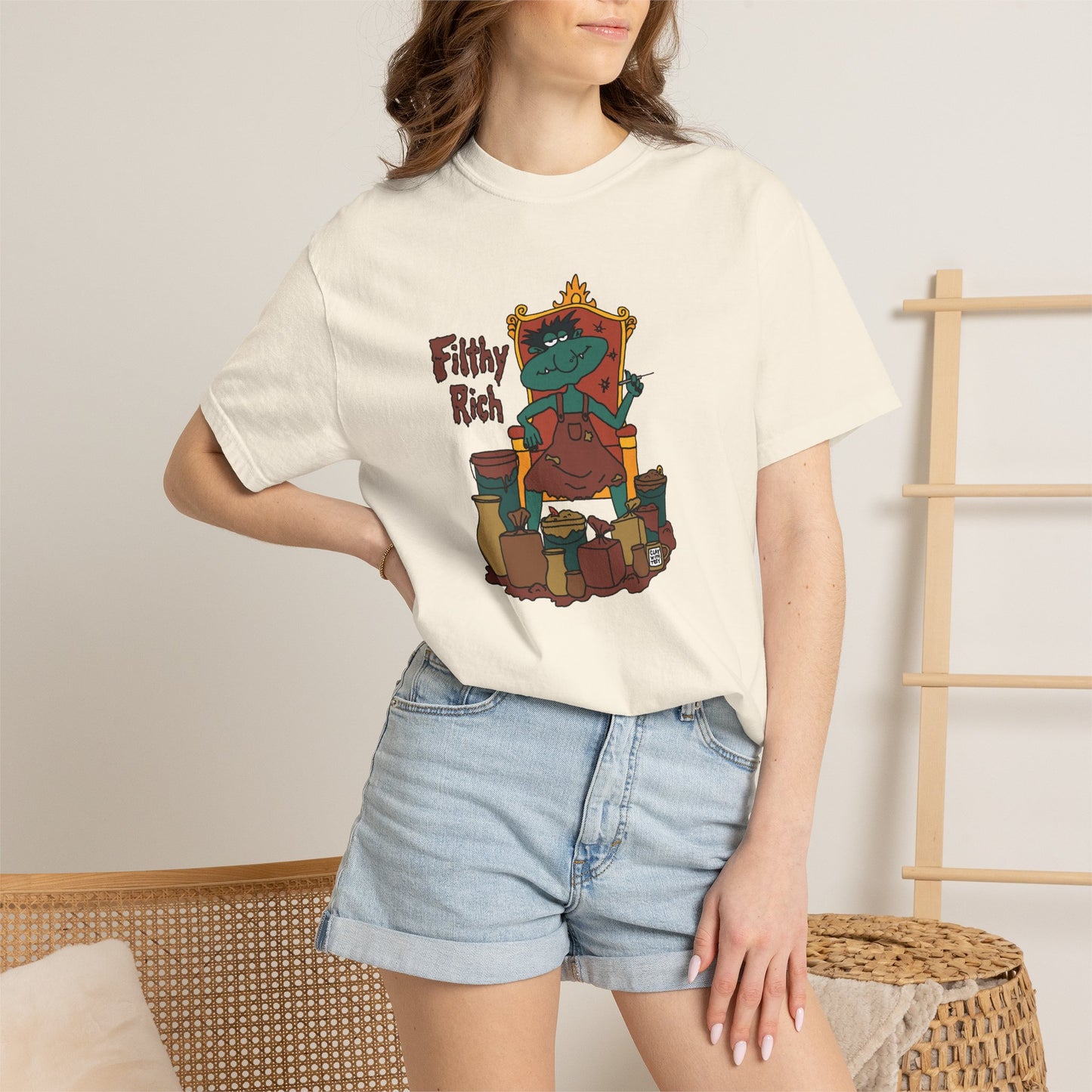 Filthy Rich Pottery Troll T-Shirt V2