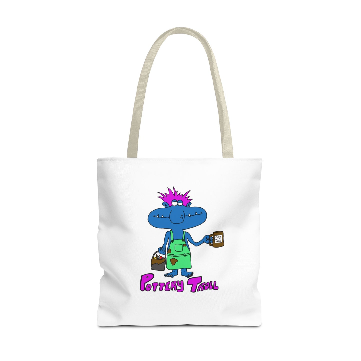Pottery Troll Tote Bag