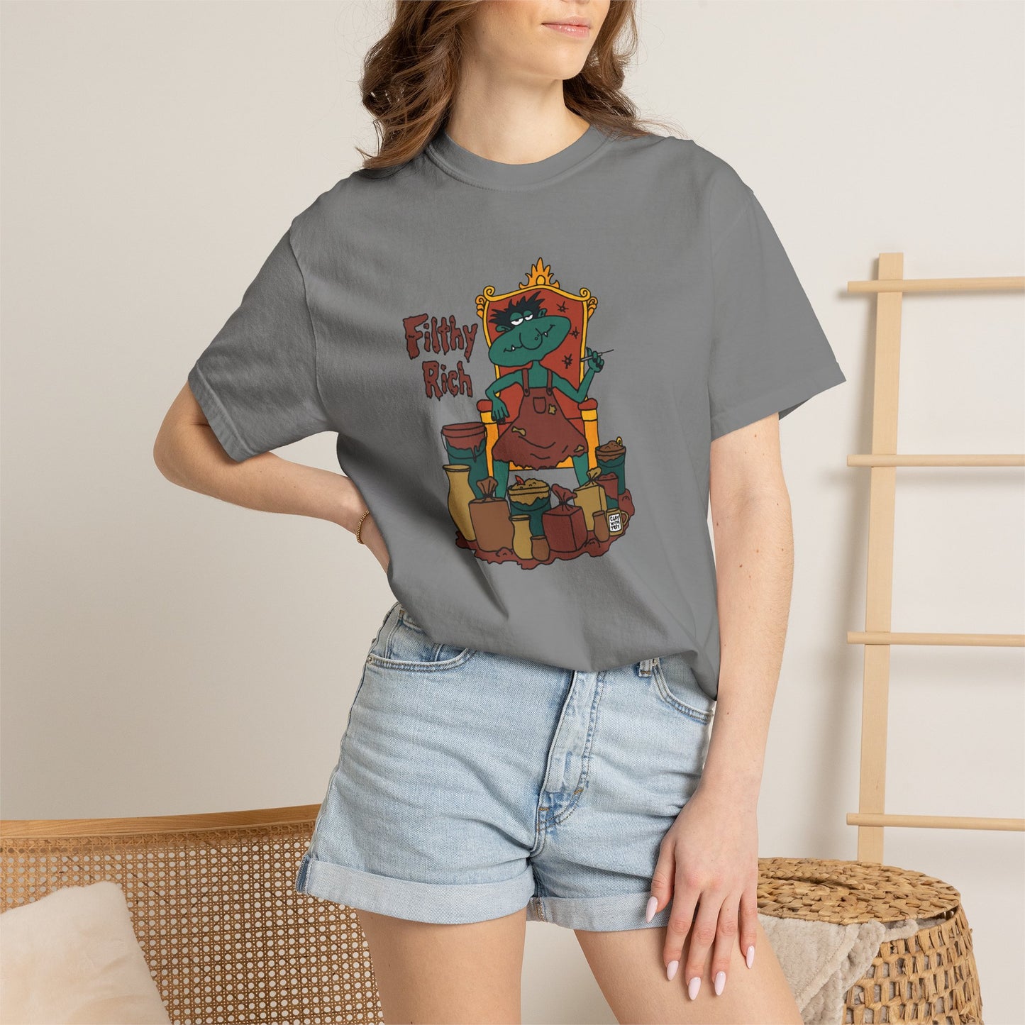 Filthy Rich Pottery Troll T-Shirt V2