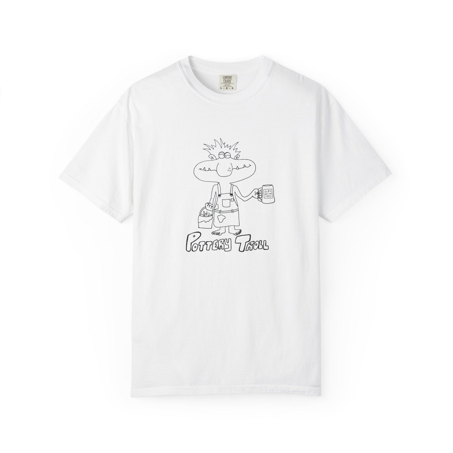 Pottery Troll Outline