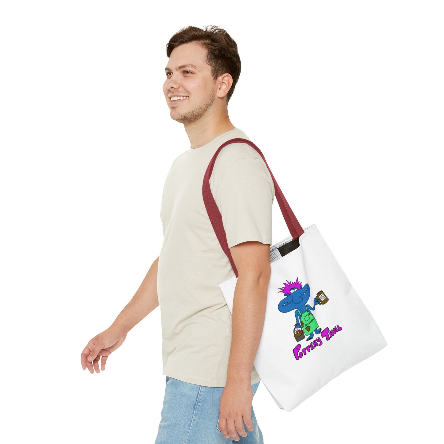 Pottery Troll Tote Bag